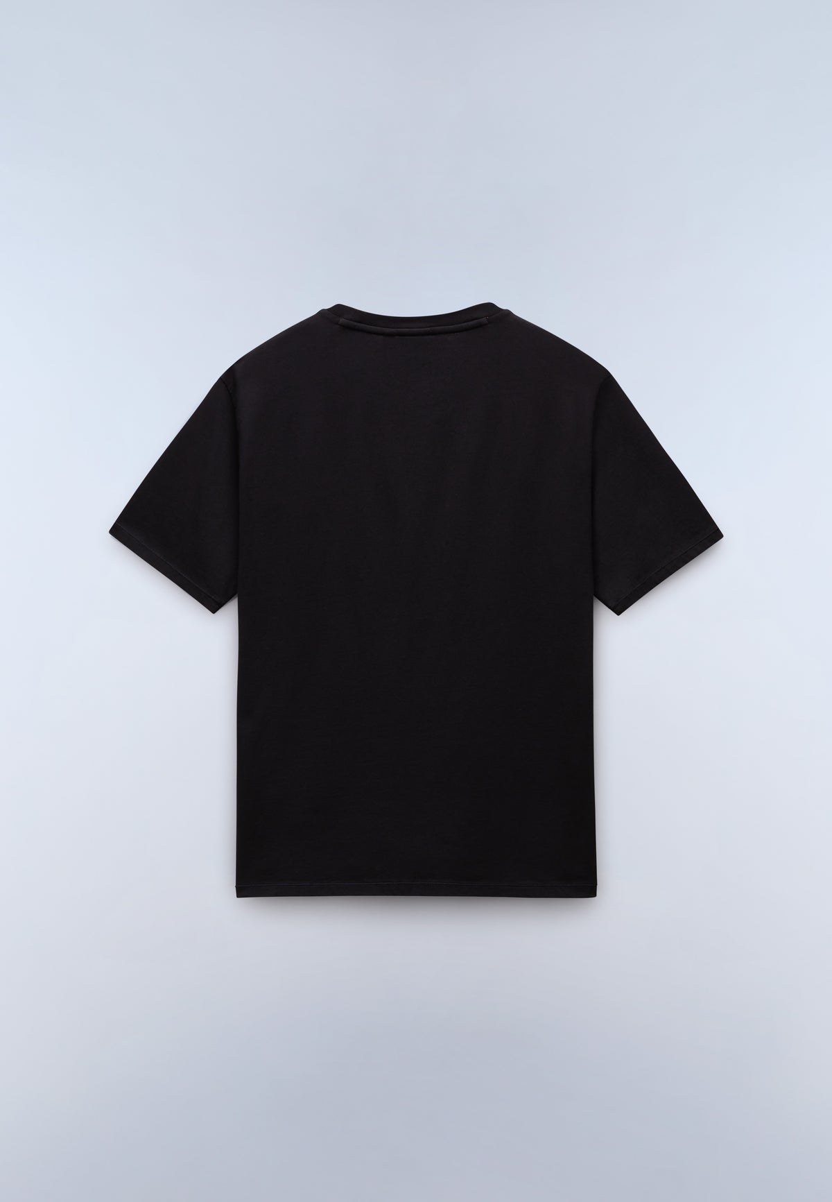 Badge Jersey T-Shirt met Korte Mouwen Zwart - 5