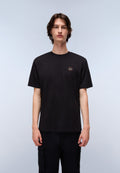 Badge Jersey T-Shirt met Korte Mouwen Zwart - 3