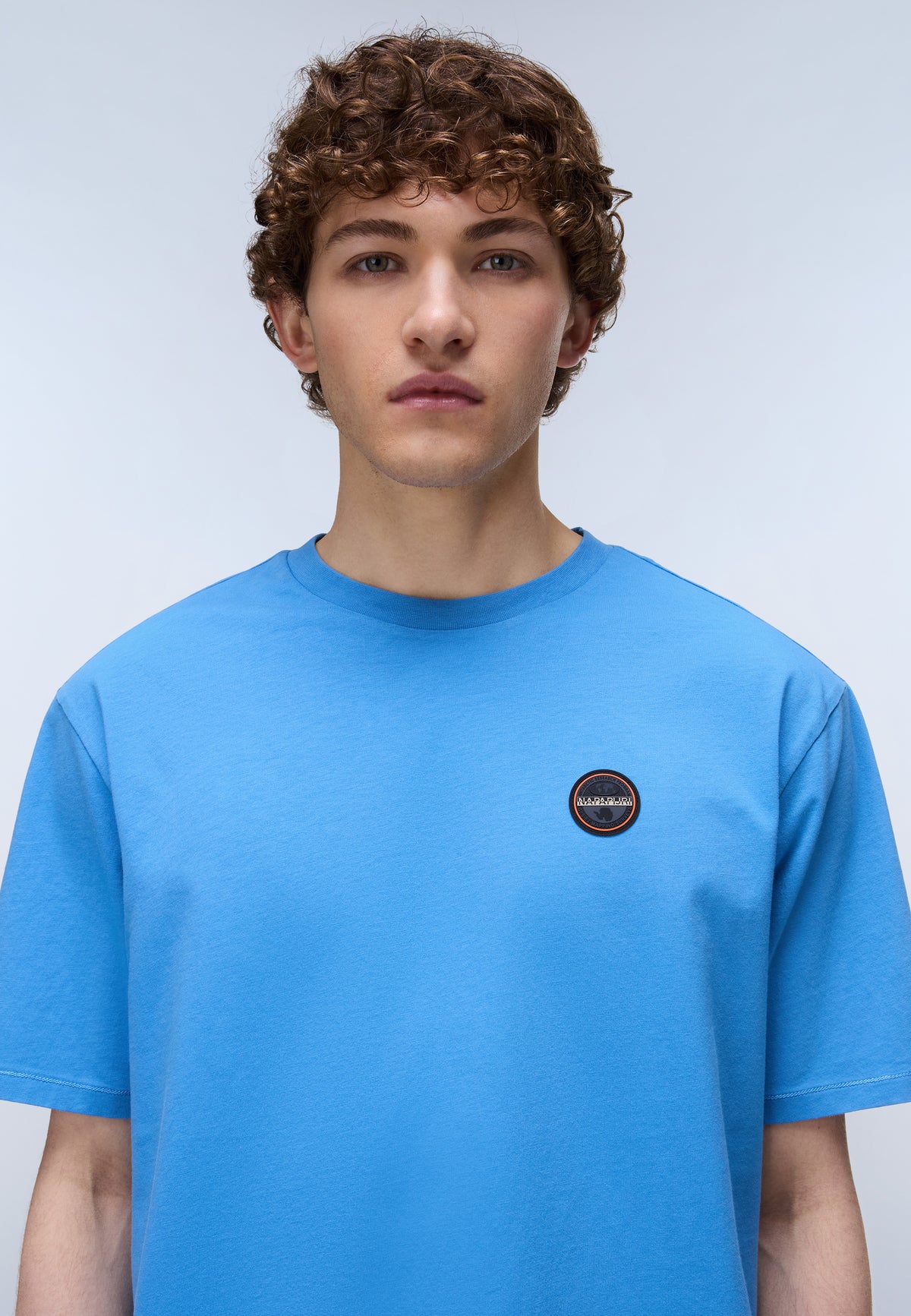 T-Shirt à Manches Courtes en Jersey Badge  - 2