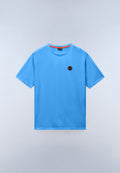 T-Shirt à Manches Courtes en Jersey Badge  - 1