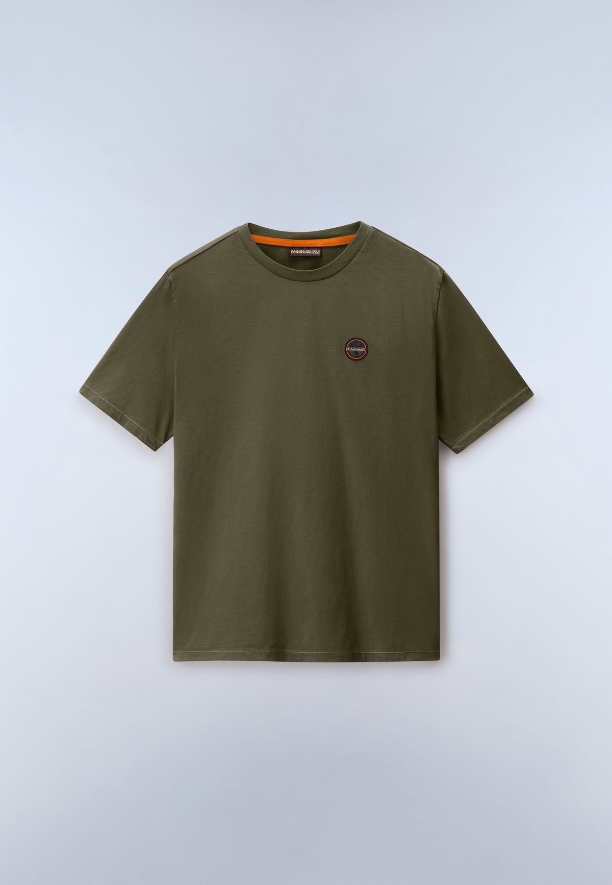 T-Shirt a Maniche Corte Badge in Jersey  - 1