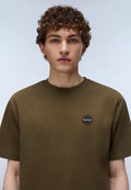 T-Shirt à Manches Courtes en Jersey Badge  - 2