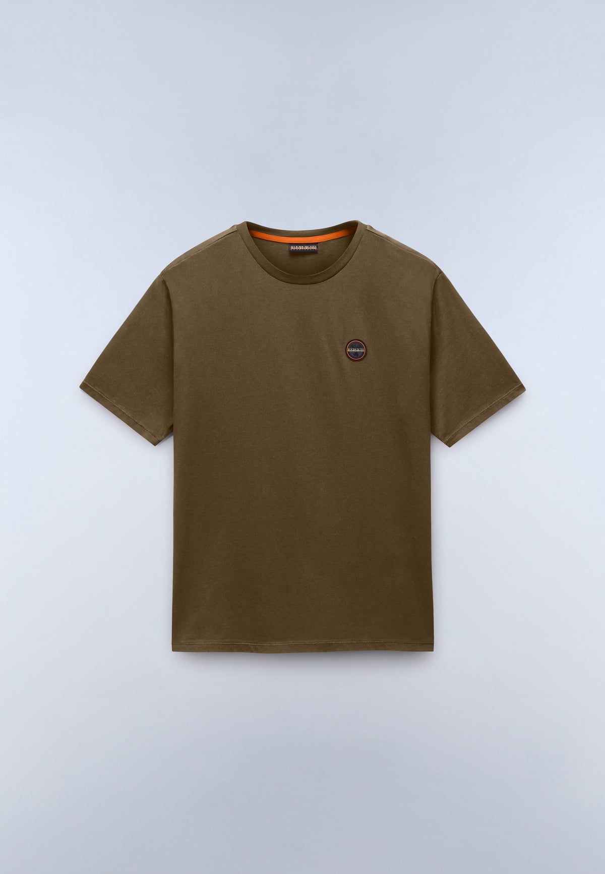 T-Shirt à Manches Courtes en Jersey Badge  - 1