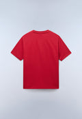 T-Shirt a Maniche Corte Badge in Jersey  - 5