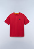 T-Shirt a Maniche Corte Badge in Jersey  - 1