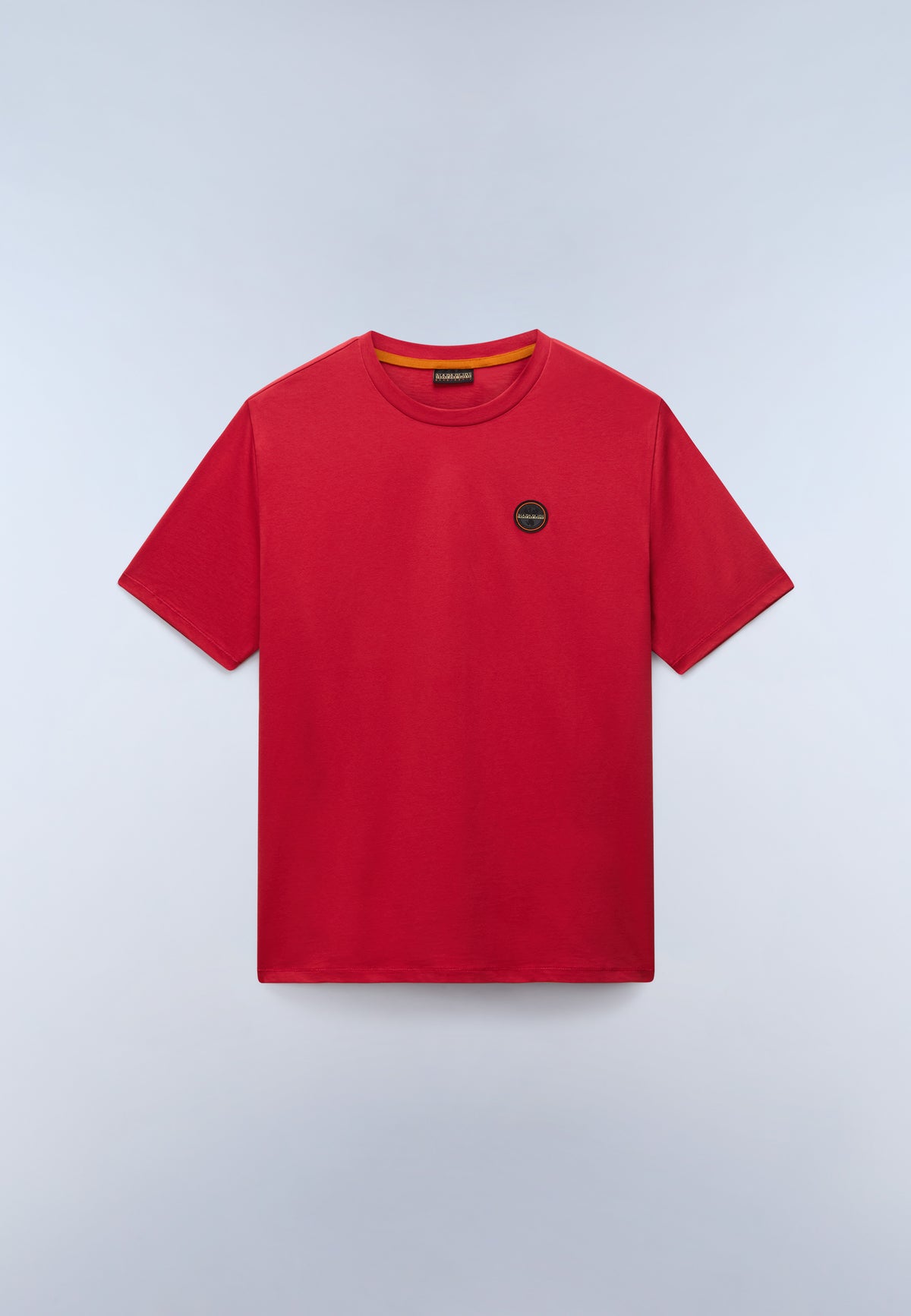 T-Shirt a Maniche Corte Badge in Jersey  - 1