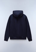 Elevated Logo French Terry Hoodie Dark Blue - 7