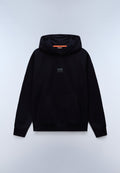 Elevated Logo French Terry Hoodie Black - 1