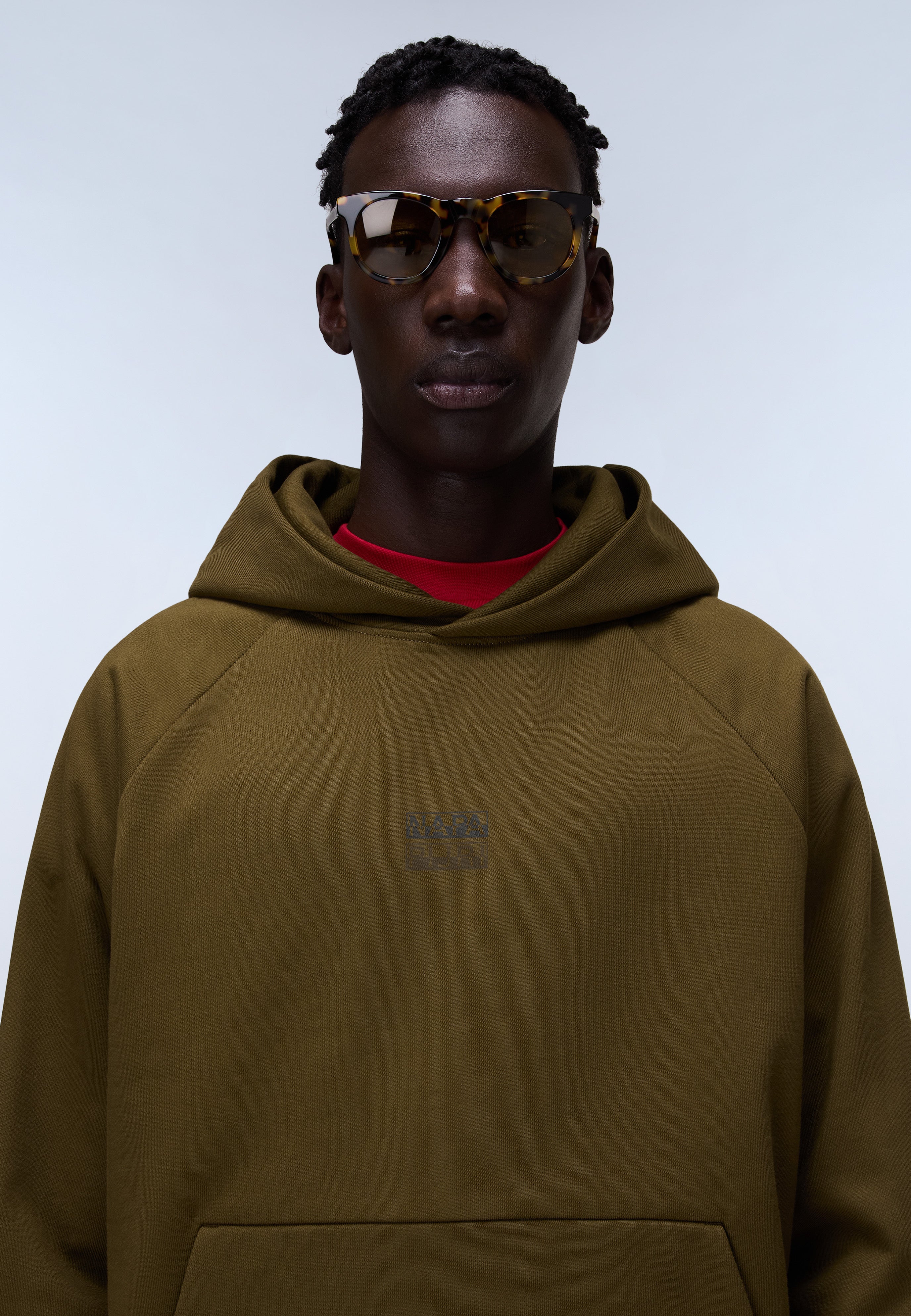 Elevated Logo French Terry Hoodie | Hoodies | Napapijri PT