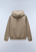 Elevated Logo French Terry Hoodie Beige - 7