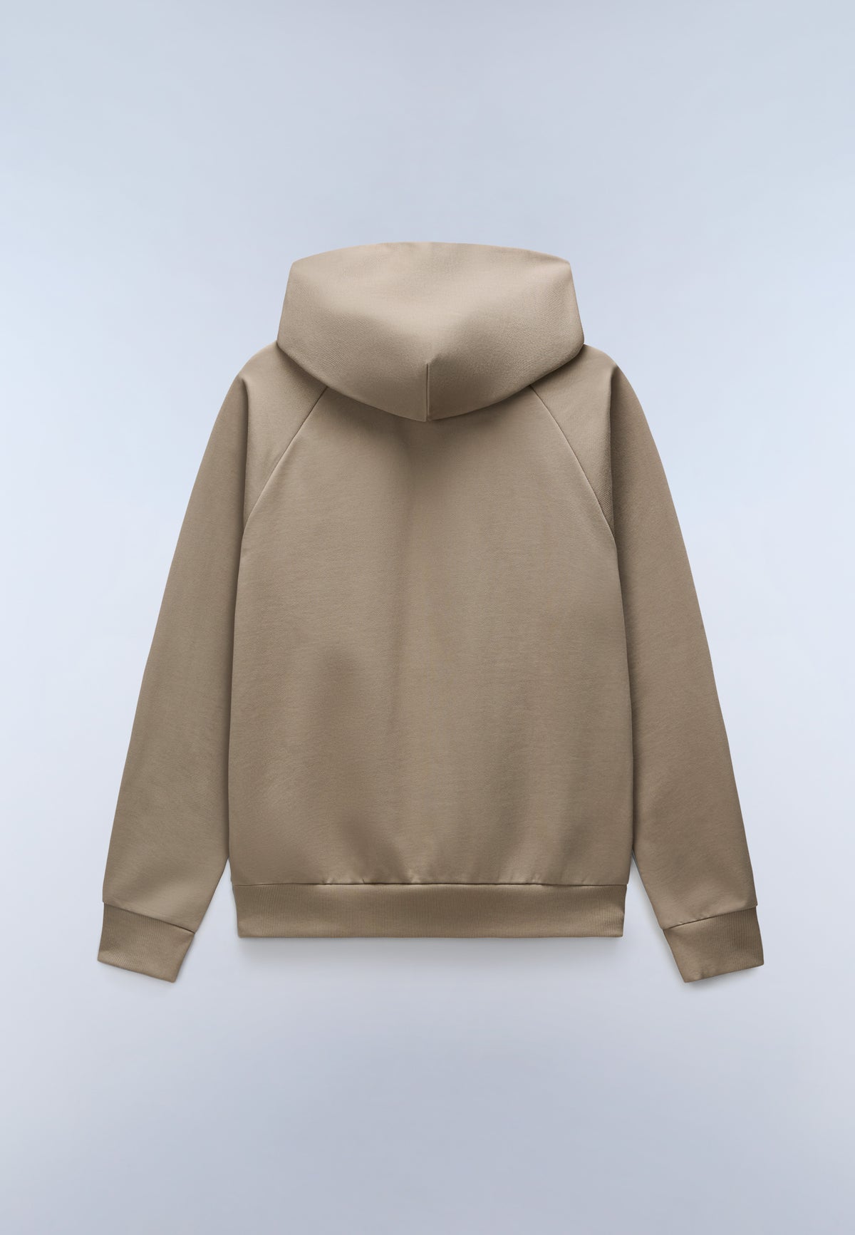 Elevated Logo French Terry Hoodie Beige - 7