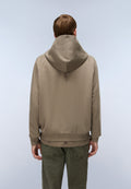 Elevated Logo French Terry Hoodie Beige - 6