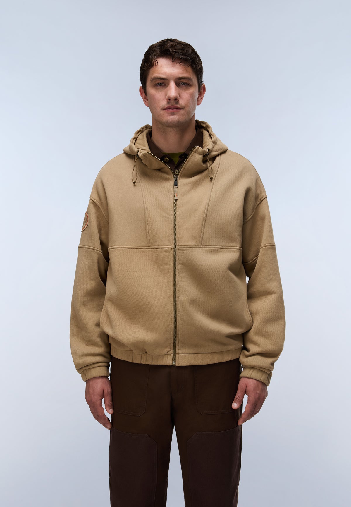 Felpa con cappuccio e zip Bloom  - 4