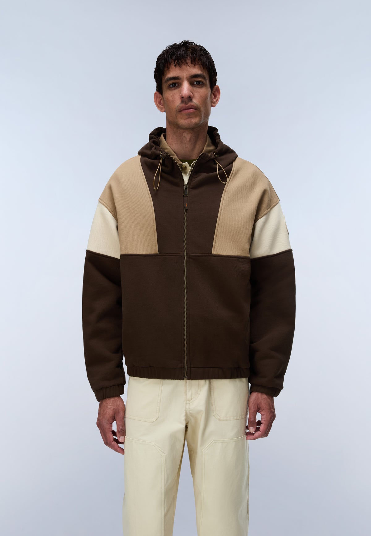 Felpa con cappuccio e zip Bloom  - 4