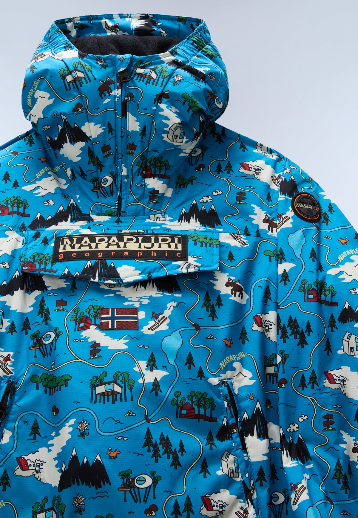 Giacca Anorak Rainforest Next con Stampa All-Over  - 5