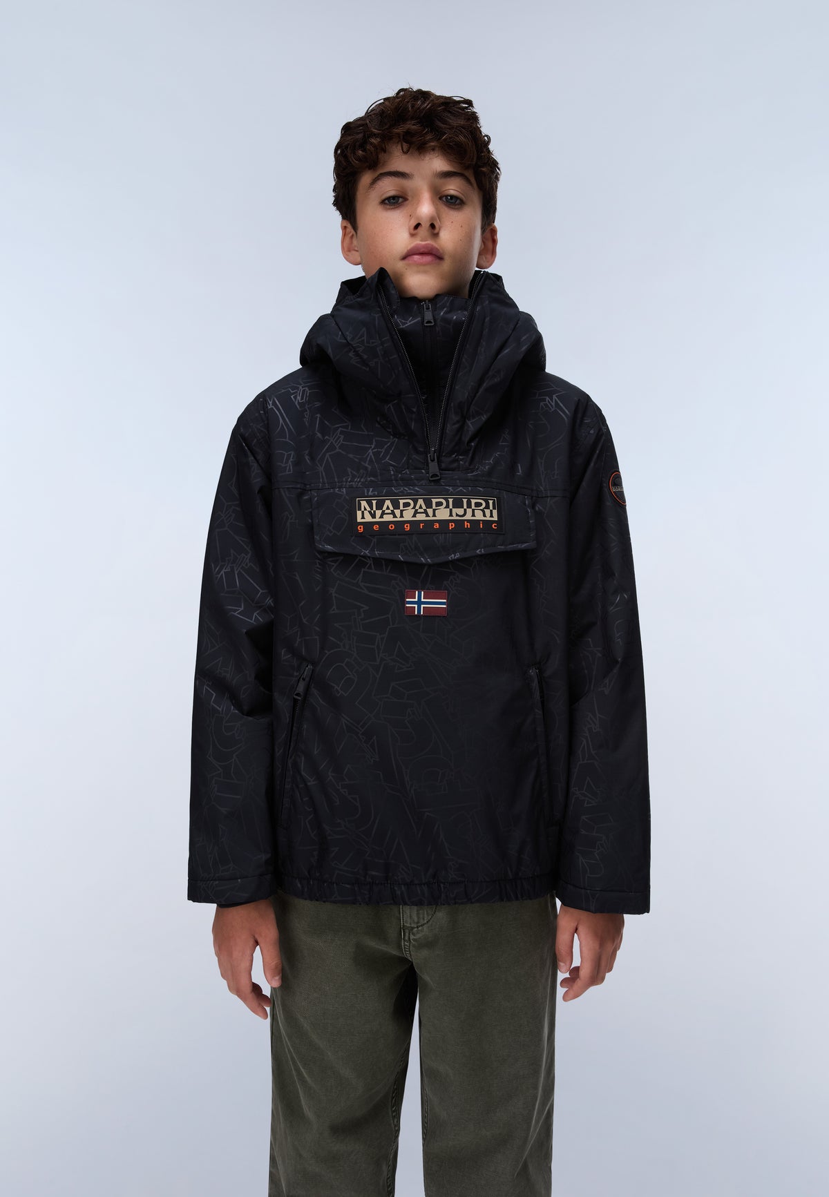 Rainforest Next All Over Print Anorak Jacket Multicolour FQR - 3