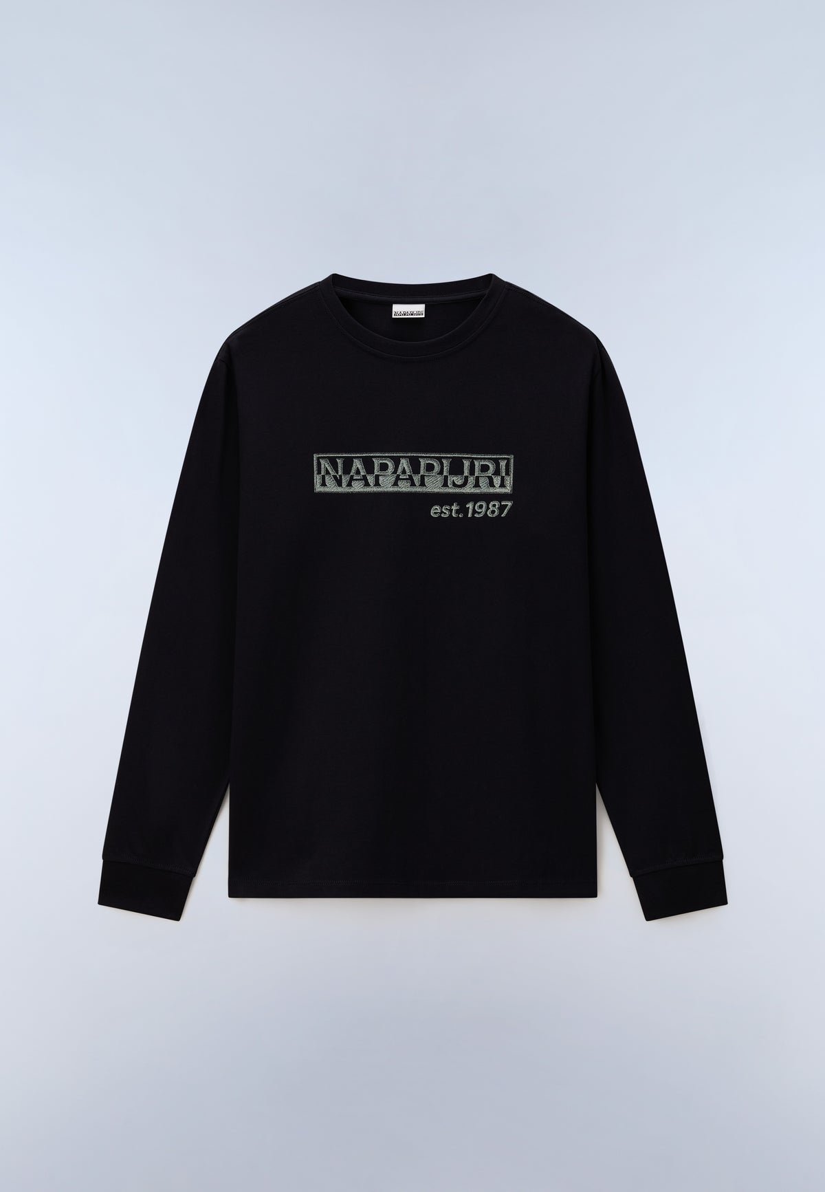 Napapijri Sireon Long Sleeve T-shirt Black Men - 1