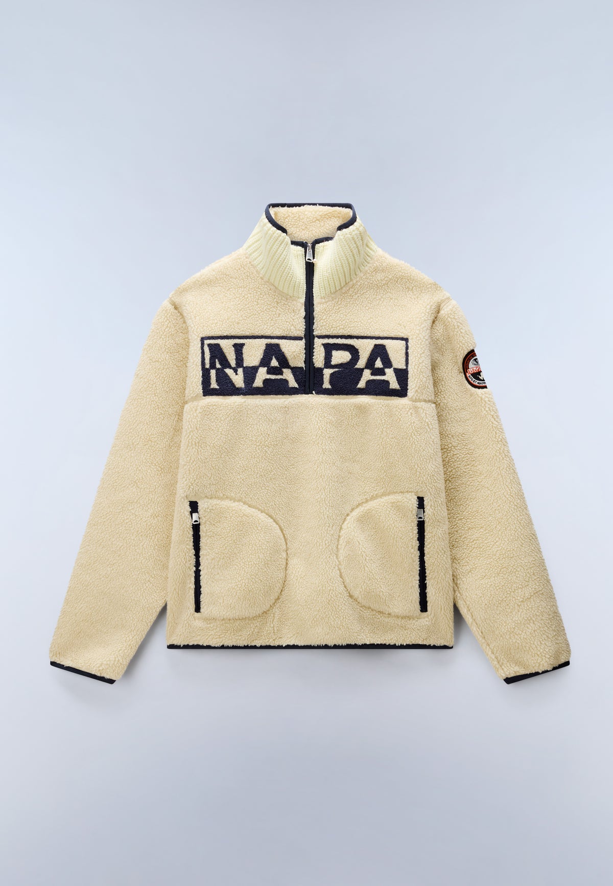 Archive Half-Zip Fleece Beige N5E - 1