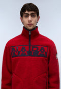 Archive Half-Zip Fleece Red - 2