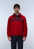 Archive Half-Zip Fleece Red - 4