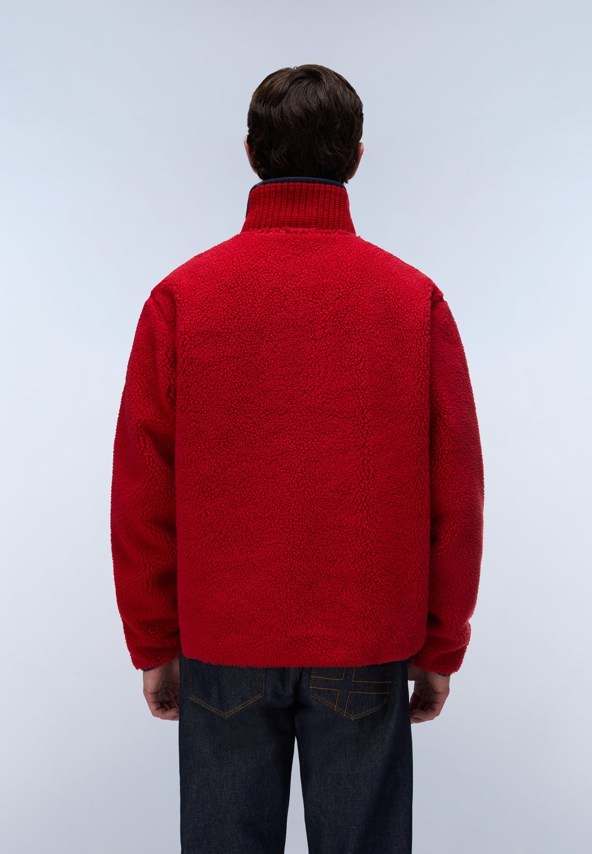 Archive Half-Zip Fleece Red - 6