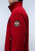 Archive Half-Zip Fleece Red - 7