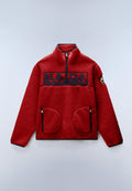 Archive Half-Zip Fleece Red - 1
