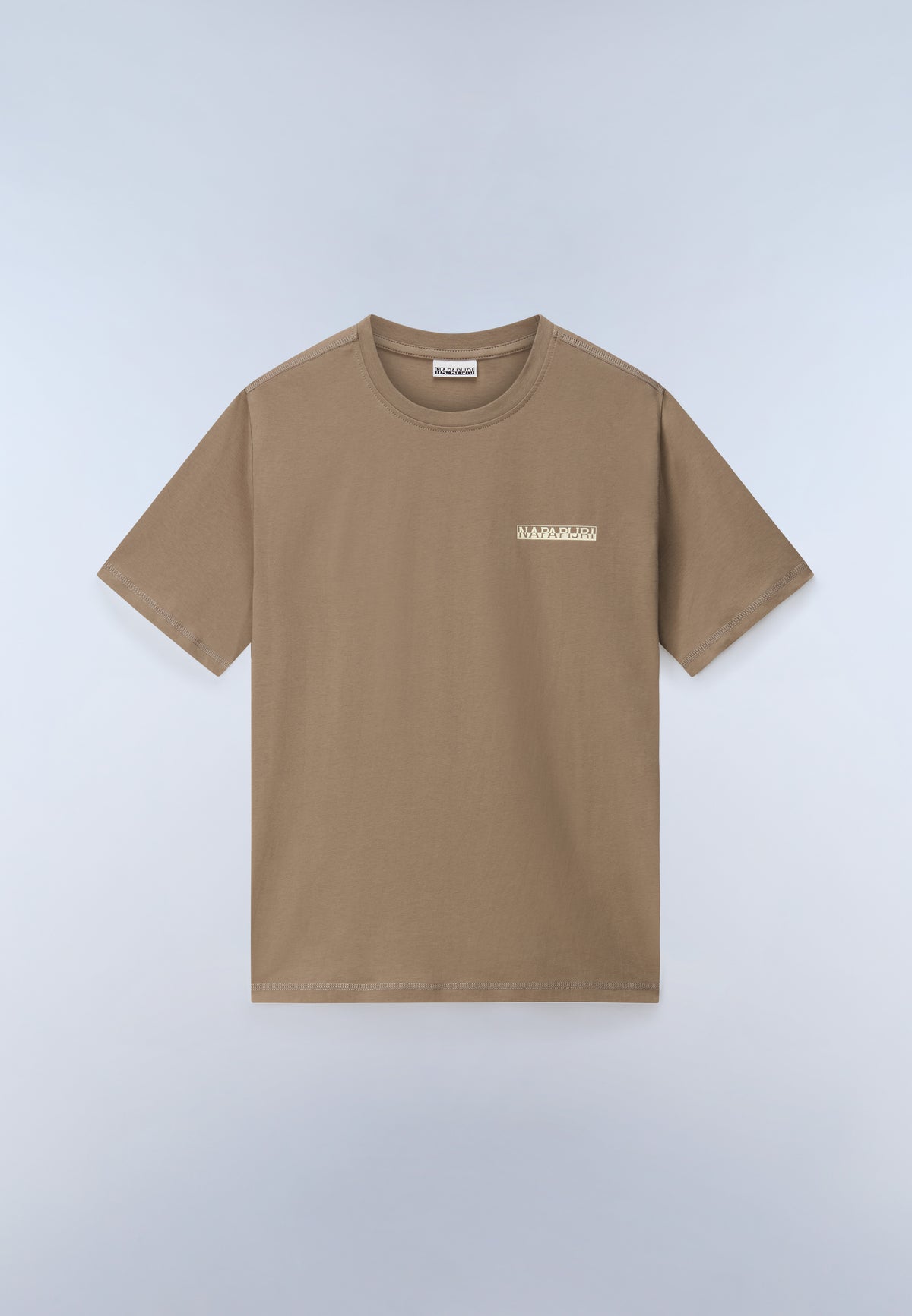 Napapijri Saran Short Sleeve T-shirt Light Brown Men - 2