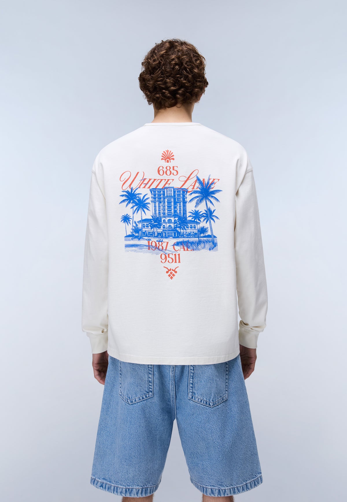 Uyuni Long Sleeve T-Shirt White Whisper - 5