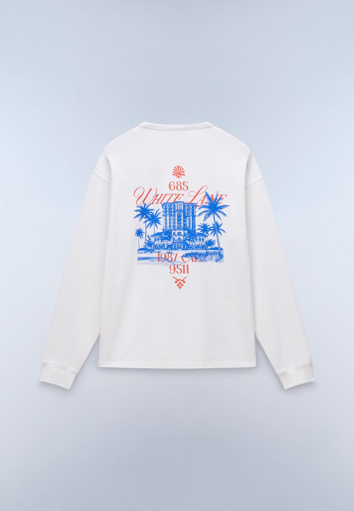Uyuni Long Sleeve T-Shirt White Whisper - 1