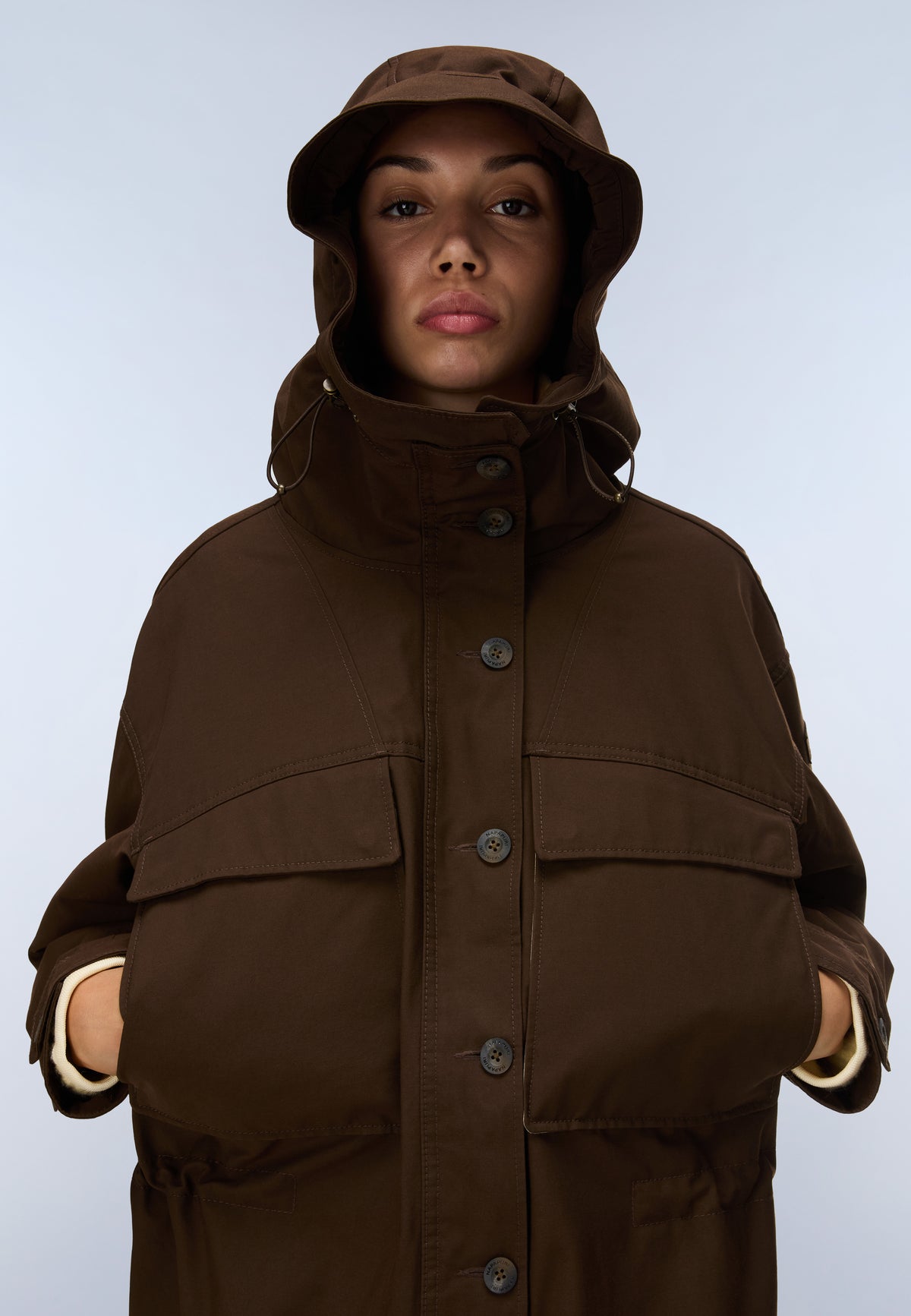 Asko Parka Jacket Dark Brown - 2