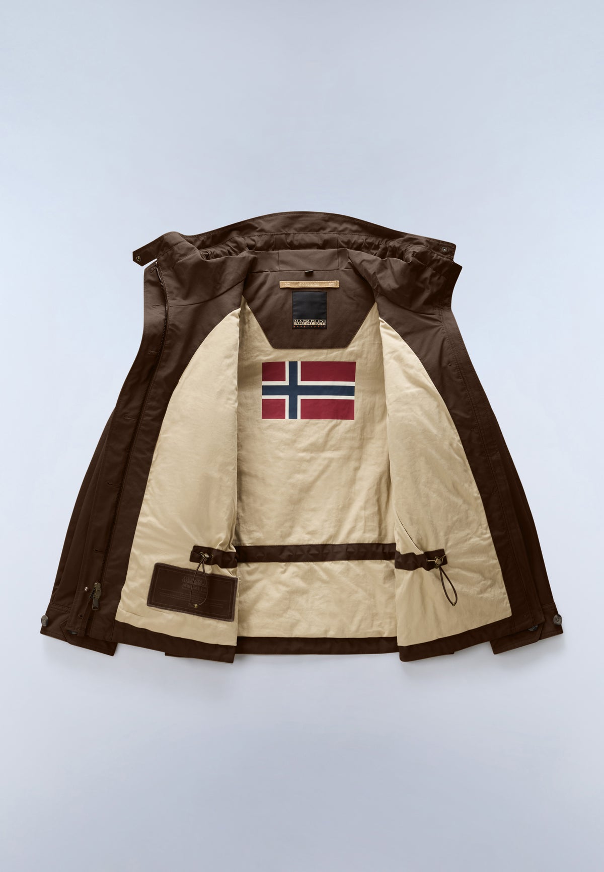 Asko Parka Jacket Dark Brown - 10