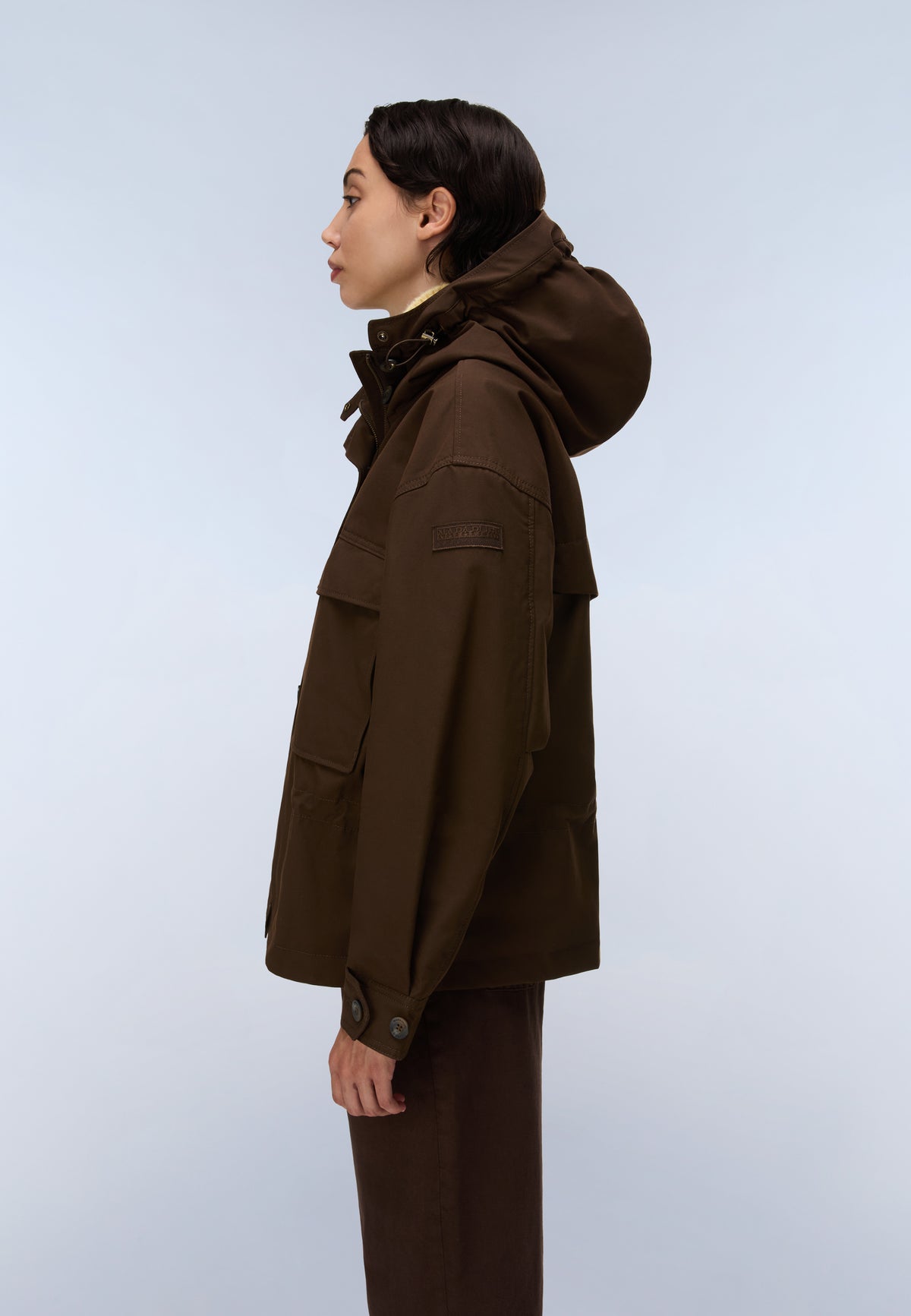 Asko Parka Jacket Dark Brown - 5