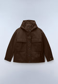 Asko Parka Jacket Dark Brown - 1