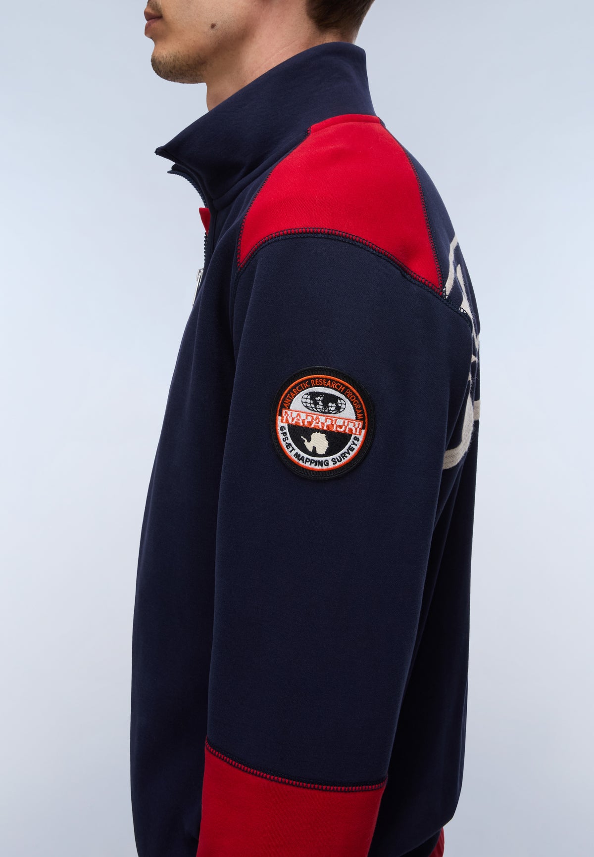 Archive Full-Zip Sweatshirt Blue - 7