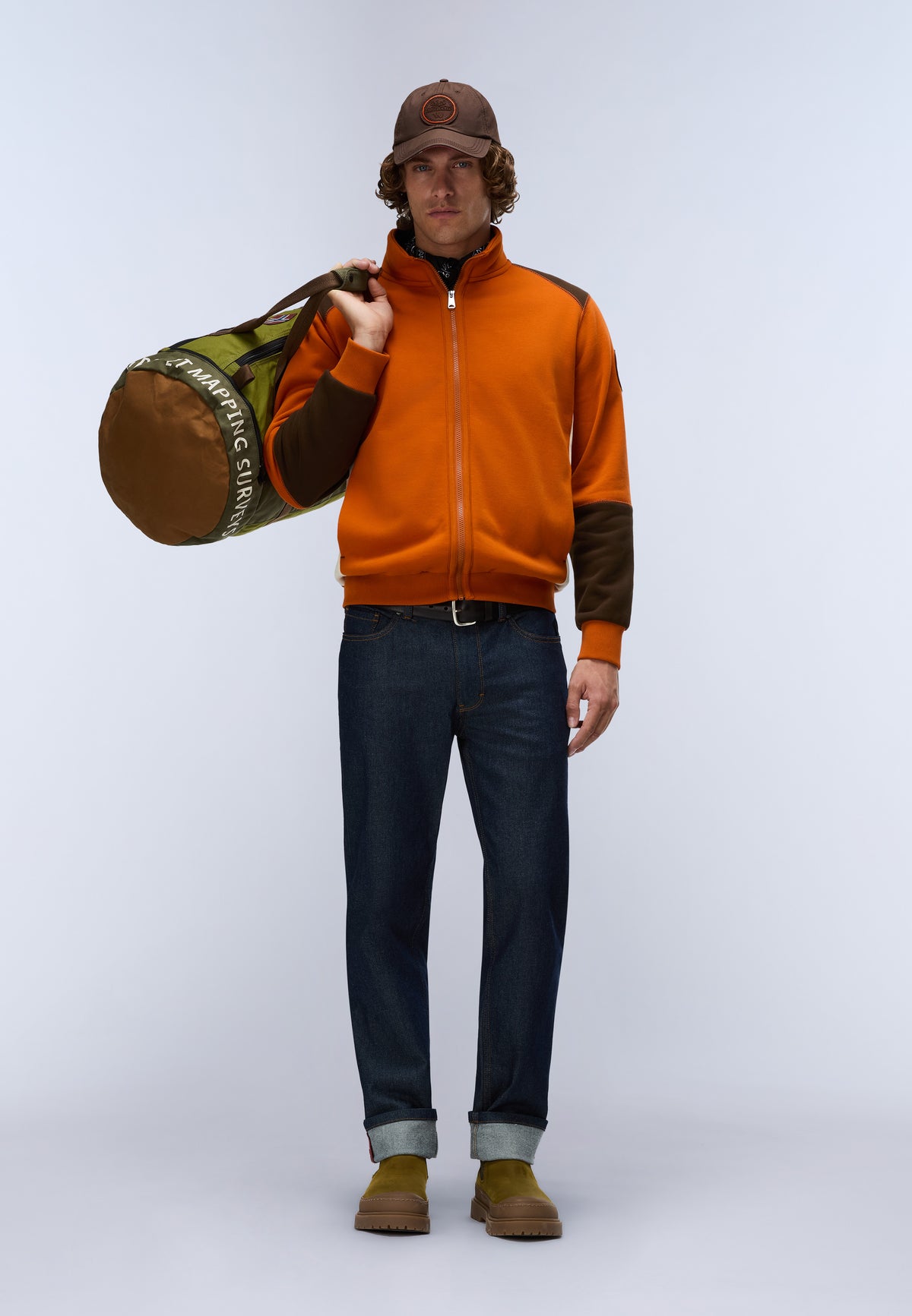 Archive Full-Zip Sweatshirt Orange - 3