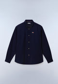 Napapijri Camicia Grone a Maniche Lunghe Blu Scuro Uomo - 1