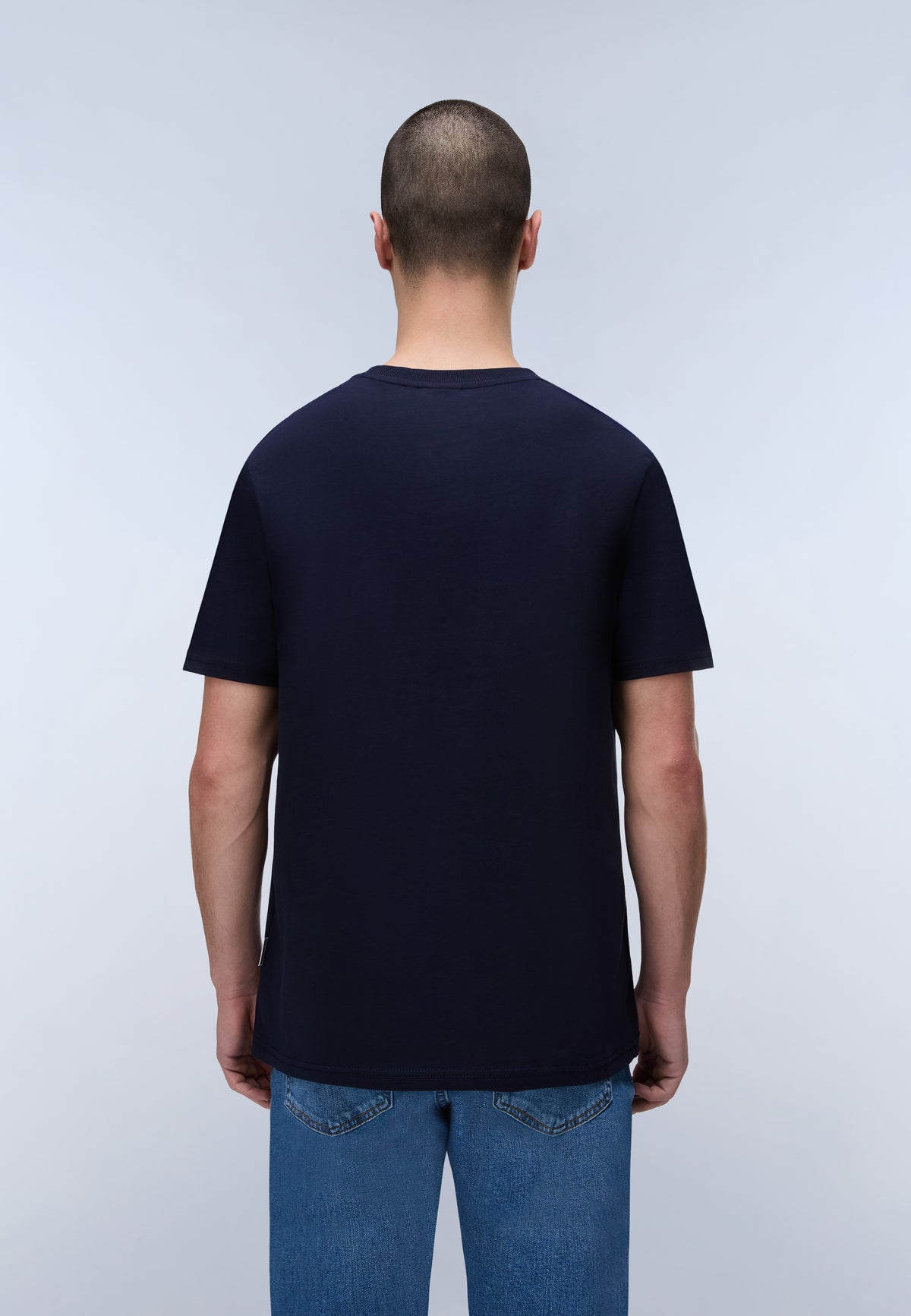 Napapijri Sese Short Sleeve T-Shirt Dark Blue Men - 3