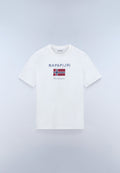 Napapijri Sese Short Sleeve T-Shirt White Men - 1