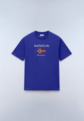 Napapijri Camiseta Sese de Manga Corta Azul Royal Hombre - 1