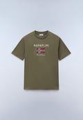 Sese Short Sleeve T-Shirt Green Tea Leaf - 1