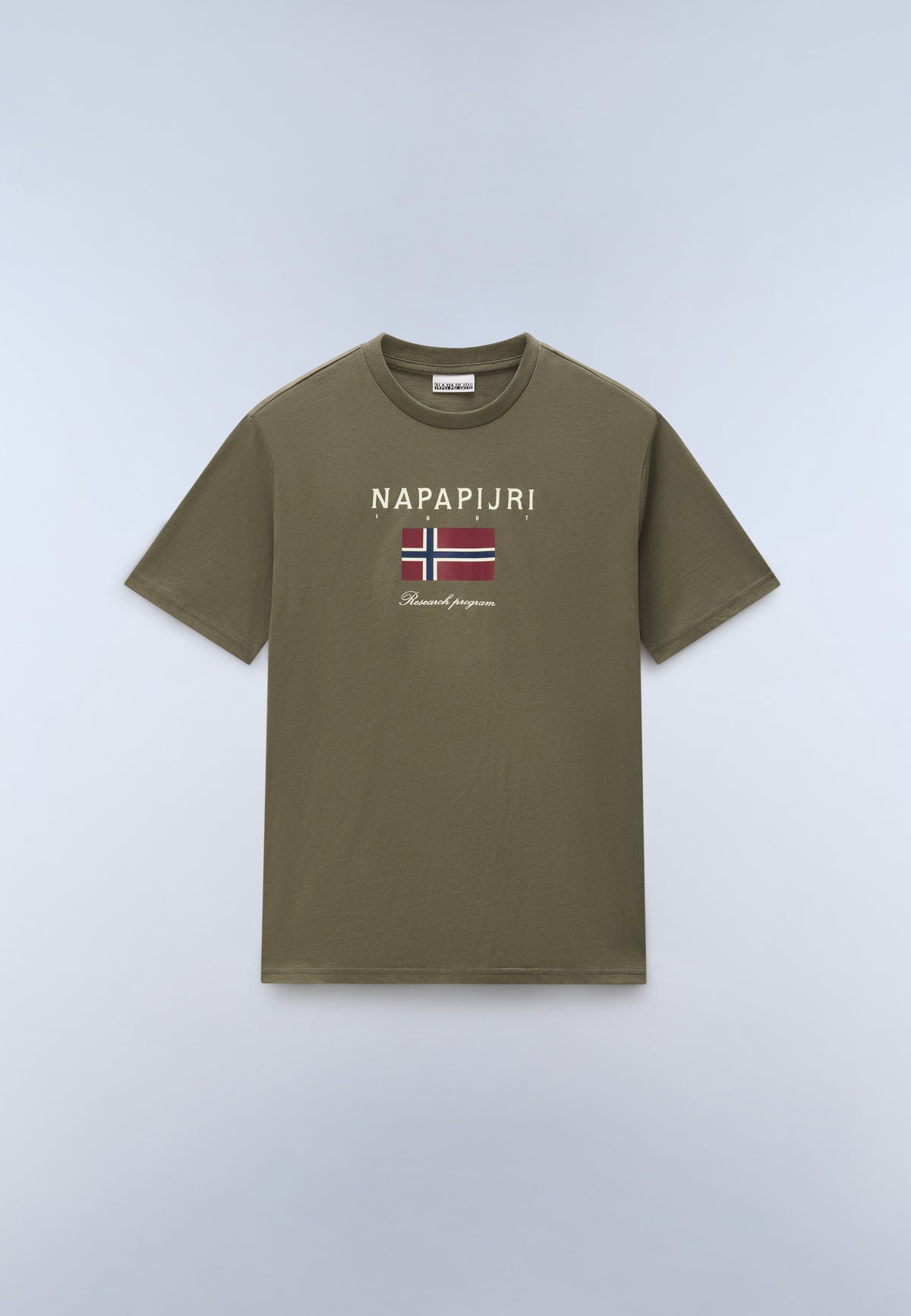 Sese Short Sleeve T-Shirt Green Tea Leaf - 1