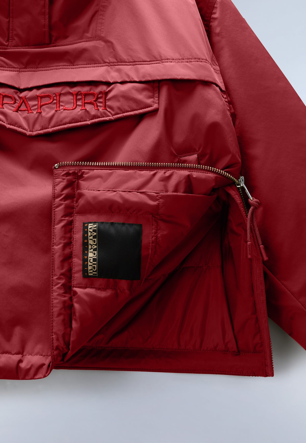 Anorak Rainforest Optique Rojo - 8