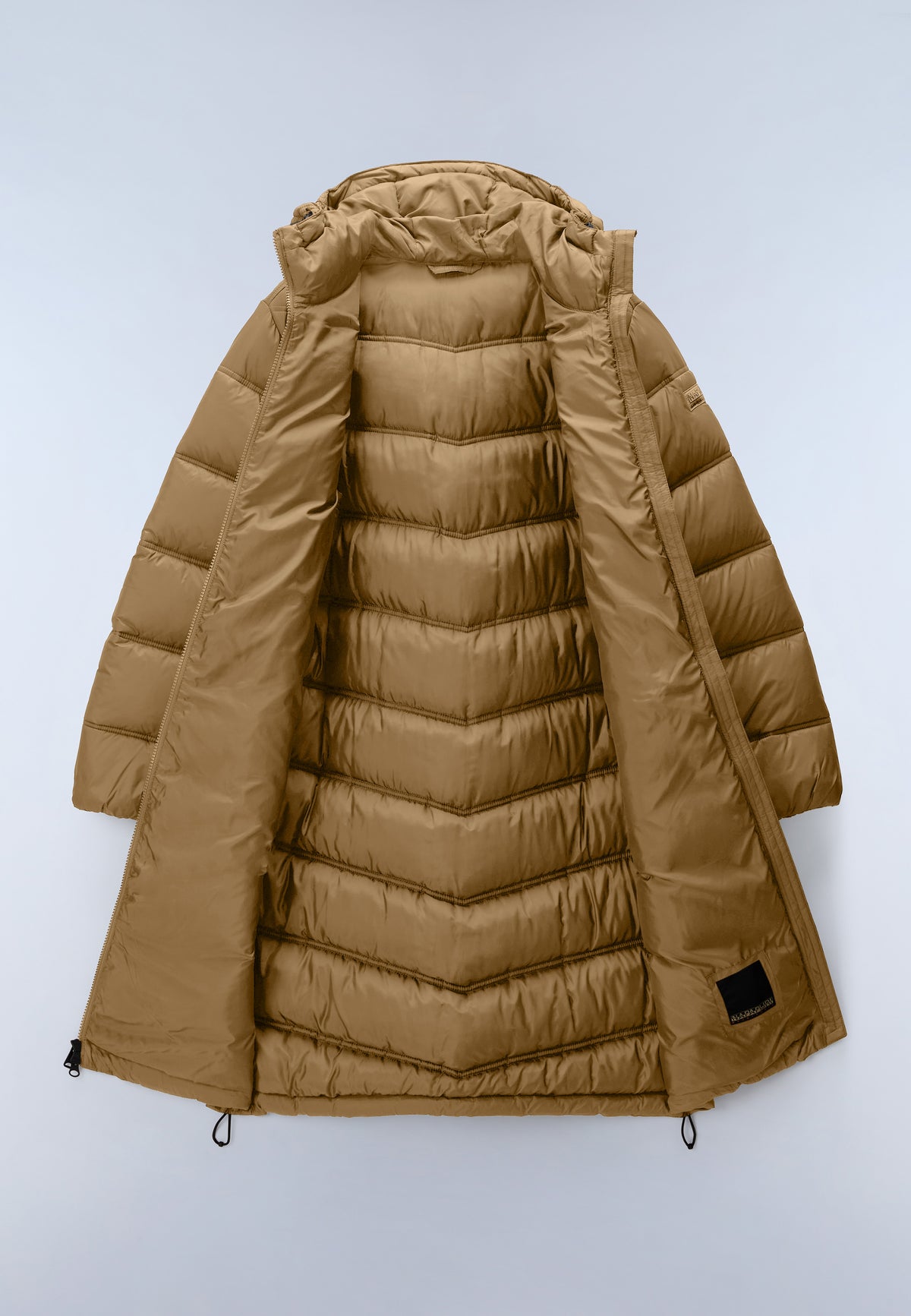 Ega Puffer Jacket Beige Petrified Oak - 8