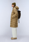 Ega Puffer Jacket Beige Petrified Oak - 4