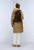 Ega Puffer Jacket Beige Petrified Oak - 5