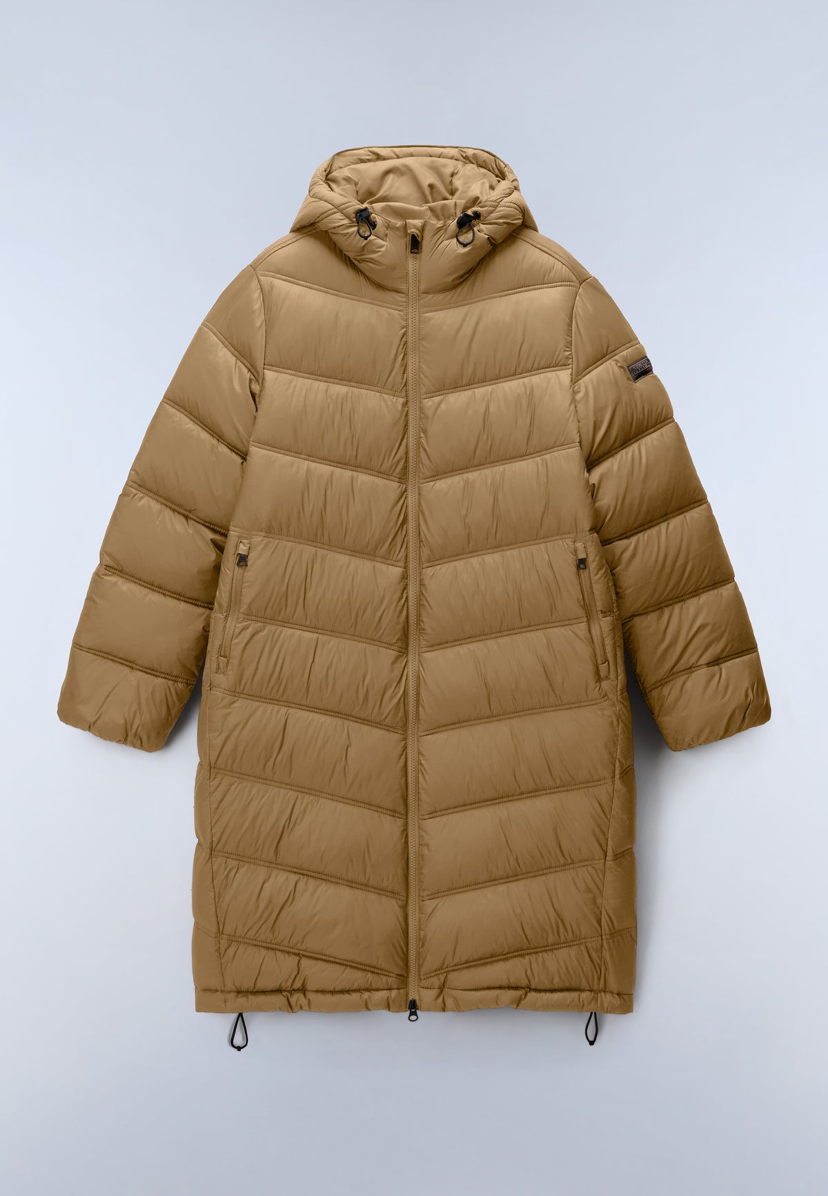 Ega Puffer Jacket Beige Petrified Oak - 1
