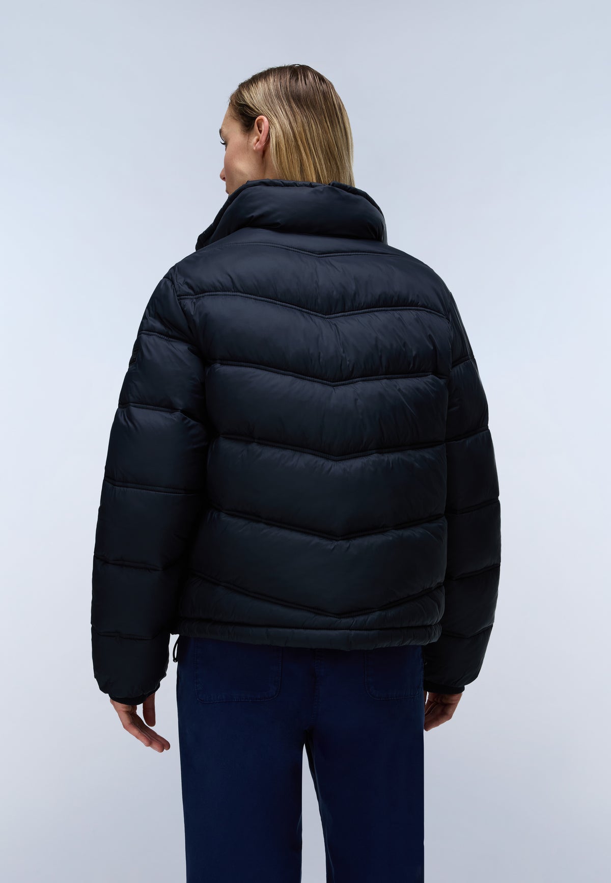 Ega Stand Puffer Jacket Black - 6
