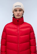 Ega Stand Puffer Jacket Red - 2