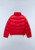 Ega Stand Puffer Jacket Red - 8